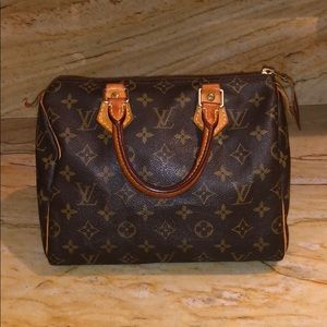 Louis Vuitton Speedy 25. GUARANTEED AUTHENTIC!